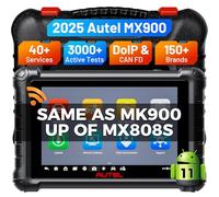 Autel MaxiCheck MX900 Diagnosi Auto Professionale, 2025 Bidirezionale come MaxiCOM MK900 MK900BT Strumento Diagnositico, Avanzato MK808BTPRO MK808S MX808S,3K+ Test Attivo, DoIP&CANFD 40+ Servizio,OS11