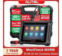 Autel Scanner MaxiCheck MX900 Strumento diagnostico CAN FD/DoIP Strumenti scanner OBD2 automatici bidirezionali aggiornati di MX808S MK808S MK900