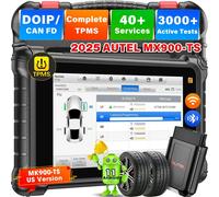 Autel MaxiCheck MX900TS MX900-TS Scanner diagnostico per tutti i sistemi con funzioni TPMS complete Controllo bidirezionale 40+ servizi