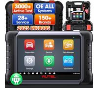 Autel MaxiCOM MK808 Strumento diagnostico OBD2, con tutte le funzioni di sistema e servizio incluso reimpostazione spia olio, EPB, BMS, SAS, DPF, TPMS e IMMO (MD802+MaxiCheck Pro)
