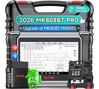 Autel MaxiCOM MK808BT PRO Diagnosi Auto: 2026 2.0 Strumento Diagnostico Bidirezionale Completo come MK900 MX900 MK900BT, Versione Aggiornato di MK808S MX808S, 3000+ Test, 28+ Servizi, Tutti i Sistemi