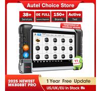 Autel MaxiCOM MK808BT PRO Strumenti diagnostici automobilistici per auto Bluetooth OBD2 Scanner Lettore di codici Strumento di diagnosi PK MK808KBT MK808S