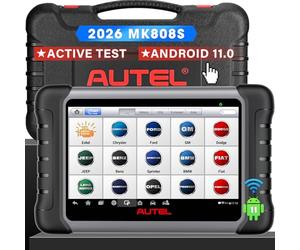 Autel MaxiCOM MK808S: 2025 Strumenti Diagnostica Auto come MX808S MK808BTPro MK808K-BT, Funzione come MK900BT Strumento Bidirezionale, 28+ Servizio, Test Attivo,Tutti Sistemi OE, Codice Iniezione,OS11