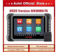 Autel MaxiCOM MK808S-TS OBD2 Scanner Bluetooth Strumenti diagnostici Tpms per auto Scanner automobilistico Test attivo aggiornato di MK808TS