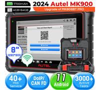 AUTEL MaxiCOM MK900 PRO Strumento Diagnostica Test Attivo Italiano MK808BT PRO