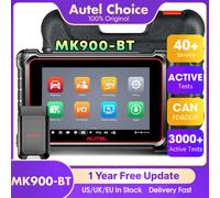 Autel MaxiCOM MK900BT Strumento diagnostico per auto Scanner bidirezionale OBD2 da 8 pollici 40+ MK900-BT