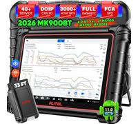 Autel MaxiCOM MK900BT OBD2 Auto Diagnostica, 2026 MK900-BT Aggiornam da MK900 MK808S MK808BT MX808S, Bidirezionale Scanner come MP900 MX900, 3000+ Test Attivi, 40+ Servizi, CANFD DOIP, Tutti Sis, OS11