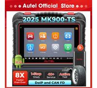 Autel MaxiCOM MK900TS Scanner diagnostico Strumento TPMS completo bidirezionale DoIP/CAN FD Strumenti di scansione da 8 pollici 2024 MK808S-TS aggiornato