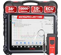 Autel MaxiCOM MK906 Pro Bidirezionale Diagnosi Auto con MV108S, 2026 Aggiornat MS906PRO MP900BT MS908 Strumento Diagnostica, Codifica ECU come Elite II MK908P,Sistema Completo, 36+ Servizi,AutoScan2.0