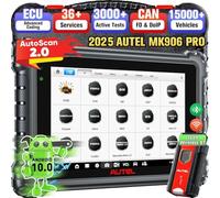 Autel MaxiCOM MK906 PRO Diagnosi Auto, 2025 Stesse Funzioni di MS906 Pro/ MK906 Pro, Codifica ECU, Controllo Bidirezionale, 36+ Servizi, Scansione di Tutti i Sistemi OE