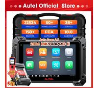 Autel MaxiCOM MK908 Pro II Strumenti di scansione diagnostica 2024 J2534 Strumento di riproduzione come scansione automatica bidirezionale Ultra MS919 2.0