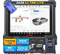 Autel MaxiCOM Ultra Lite Diagnostica Auto Professionale: Aggiornamento 2 Anni Intelligente Diagnosi Auto di MaxiSys MS919/Elite II PRO, Topologia2.0, Programmazione&Codifica ECU,40+ Servizi,DOIP CANFD