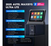 Autel MaxiCOM Ultra Lite Scanner diagnostico automobilistico VCMI ECU Strumenti di codifica di programmazione PK Ultra MS909