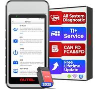 Autel MaxiDIAG MD906 PRO Diagnosi Auto, Scanner OBD2 per Sistemi Completi MD906PRO 2025, Bluetooth Lite di MaxiCOM MK808S MX808S, Uguale a MD909 PRO, CAN FD, 11 Servizi, Nessun Costo Abbonamento