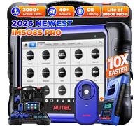 Autel MaxiIM IM508S PRO Programmazione Chiavi Auto con XP400PRO, Come IM608 PRO 2 IM608S II Strumento Diagnosi Auto, Migliorato KM100 IM508S, 2 Anni Aggiornamento(€650) Test Attivo, 40+ Servizi, OS11