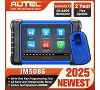 Autel MaxiIM IM508S Strumenti di programmazione chiave Strumento di scansione automatica Versione più recente Diagnostica per auto smarrita con tutte le chiavi PK IM508 IM608 IM508S