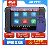 2025 Autel MaxiIM IM508S OBD2 Scanner automobilistico IMMO Strumenti diagnostici per la programmazione chiave Programmatore chiave all-in-one pk KM100 IM508 2 Years Free Update