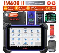 Autel MaxiIM IM608 II Diagnosi Programmazione chiave ECU Codifica G-BOX3 APB112