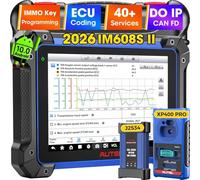 Autel MaxiIM IM608S II Programmatore Chiavi, Codifica Centraline, 40+Serviz | Identico a Diagnosi Auto IM608 PRO 2 con XP400 PRO, Ver Super de IM608 PRO IM608 II, 3K+ Test Attivi, Aggiorna 2 Anni