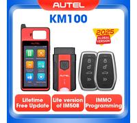 Autel MaxiIM KM100 Strumento immobilizzatore di programmazione portachiavi 2 pezzi Autel IKEY per la generazione di chiavi anni '60 OBD IMMO Apprendimento chiave su 99% auto