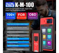 Autel MaxiIM KM100 Strumento immobilizzatore di programmazione portachiavi 2 pezzi Autel IKEY per la generazione di chiavi anni '60 OBD IMMO Apprendimento chiave su 99% auto