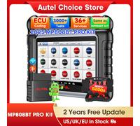 Autel MaxiPRO MP808BT Pro Kit Strumento diagnostico OBD2 Codifica ECU Aggiorna nascosta, Guidato VAG, Aggiornamento oltre 38 servizi di MP808S MP808BT