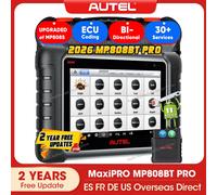 Autel MaxiPRO MP808BT PRO OBD2 Scanner Strumenti diagnostici per auto Codifica ECU online VAG Guidato, Test attivo PK MK900BT MP900 MP808S