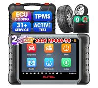 Autel MaxiPRO MP808S-TS TPMS Diagnosi Auto, Aggiornamento 2 Anni (700 €) Strumento di Programmazione TPMS per MP808BT Pro MP900BT MK900BT MK808S, Codifica ECU come MP900TS MS906 Pro, FCA AutoAuth