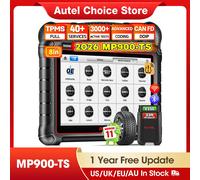 Autel MaxiPRO MP900-TS Auto TPMS Strumenti diagnostici Auto OBD2 Scanner Programmazione Codifica ECU Test attivo CAN FD/DoIP PK MP808BT