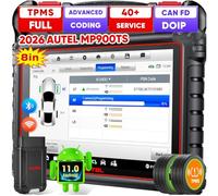 Autel MaxiPRO MP900-TS OBD2 Auto Diagnostica, 2026 Up di MaxiSYS MS906TS MP900-BT MK900-TS, TPMS Auto come MS906 Pro-TS, Codifica ECU, Controllo Bidirezionale, 40+ Servizi, Tutti Sistemi, CANFD&DOIP