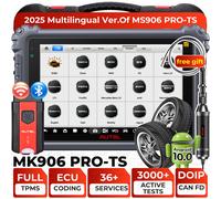 Autel MaxiSYS MK906 Pro-TS Strumento Diagnostica Tutti Sistemi TPMS Funzione