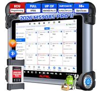 Autel MaxiSYS MS908S PRO II Diagnosi Auto: 2026 J2534 ECU Programmazione Adattamento Codifica PMI come Elite II PRO, Aggiorna Strumento Riprogrammazione MK908P II, AutoScan 2.0, Test Attivo, 38+ Reset