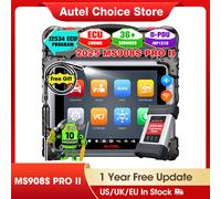 Autel MaxiSYS MS908S PRO II Strumento diagnostico per auto AutoScan 2.0 ECU Programmazione Codifica Test attivo 36+ Servizi PK MS908S Pro Elite