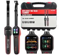 Autel MaxiTPMS TBE200(E) EU Laser 2in1 Profondità del Battistrada e Tester di Usura del Disco del Freno, Precisione 0.1 MM, Doppia Fotocamera, Touchscreen da 1.65", Scansione DOT, Ricerca Richiamo