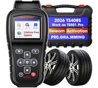 Autel MaxiTPMS TS408S Strumento di Riacquisizione: Strumento di Programmazione TPMS 2024, Reimpostazione TPMS, Diagnostica, Lettura, Cancellazione DTC TPMS, Aggiornamento TS408/TS401, Identico a TS501
