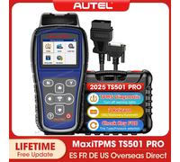 Autel MaxiTPMS TS501 PRO Lettore di codici per strumento diagnostico TPMS Attivare/Rilasciare sensori TPMS, programma MX-Sensor Aggiornamento gratuito PK TS408S TS501 PRO