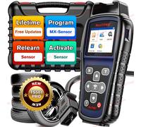 Autel MaxiTPMS TS501 Pro TPMS Strumento di ritenuta Scanner per servizio pneumatici Attivare/Rilasciare sensori TPMS Programma Sensori MX Aggiornamento a vita TS501 Pro