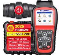 Autel MaxiTPMS TS508WF Strumento Programmazione TPMS, WIFI Ver. TS501Pro TS508 TS408S,Programma MX-Sensor,Reset/Ripristino/Attivazione Tutti i Sensori, Strumento Scansione TPMS Leggere/Effettuare DTCs