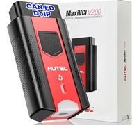 Autel MaxiVCI V200 VCI200 Dongle Wireless, Funziona con MaxiSys MS906 PRO MS906 PRO-TS KM100 BT608 BT609 ITS600 MK906 PRO-TS, 2025 VCI 200 Adattatore Connettore OBD2 Interfaccia Comunicazione per Auto