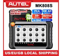 Autel MK808S Strumento diagnostico per auto Lettore di codici automobilistici OE Tutti i sistemi Diagnosi Scanner OBD2 bidirezionale PK MX808S