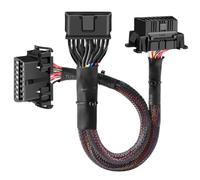 Autel Originale Cavo Adattatore Prolunga a Y OBD2 a 16 Pin, 30 cm (1 Piede) | Cavo Prolunga a Y 16 Pin (1 maschio - 2 femmine), Compatibile con Tutti Scanner OBD II Standard, Qualità Pari Originale (OE)