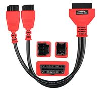 Autel Originale FCA 12+8 Adattatore Adatto per Dodge Jeep Fiat Alfa Lancia, Connettore Cavo Programmazione, Cavo Protocollo Bypass Gateway, Non Compatibile con TUTTI Scanner