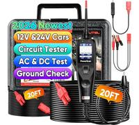 Autel PowerScan PS100 Tester Circuiti Auto, PowerProbe 12-24V Cavo 12M Nero
