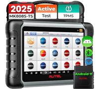 Autel Scanner MK808S-TS: 2024 Strumento TPMS bidirezionale Aggiornato di MX808, MK808BT, TS608Pro con Test Attivo, 28+ Servizio, Bluetooth Tutti i sistemi diagnosticati, Programma sensore/Relearn