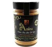 "Autentica pasta spalmabile marocchina: Amlou rivisitato con anacardi, olio di argan e miele d'arancio - 400g"