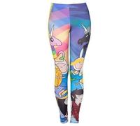 Autentico Adventure Time Parallel Skies Cartoon Network Juniors Leggings Xs-Xl