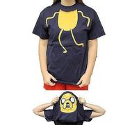 Autentico ADVENTURE TIME Reversibile Jake Maschera Costume Adulto Shirt S M L XL