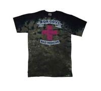 Autentico BON JOVI Bad Medicine Rock & Roll Stella Musica Maglietta 2Xl XXL