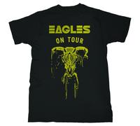 Autentico EAGLES Su Tour Teschio Classico Rock Band Musica Maglietta S M L XL