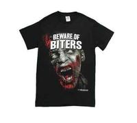 Autentico Il WALKING DEAD Beware Di Biters AMC Show Televisivo Zombie T Shirt XL
